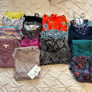 Sixteen (16) Summer Dresses Size Medium(1Small & 2 Lrg) but measure medium